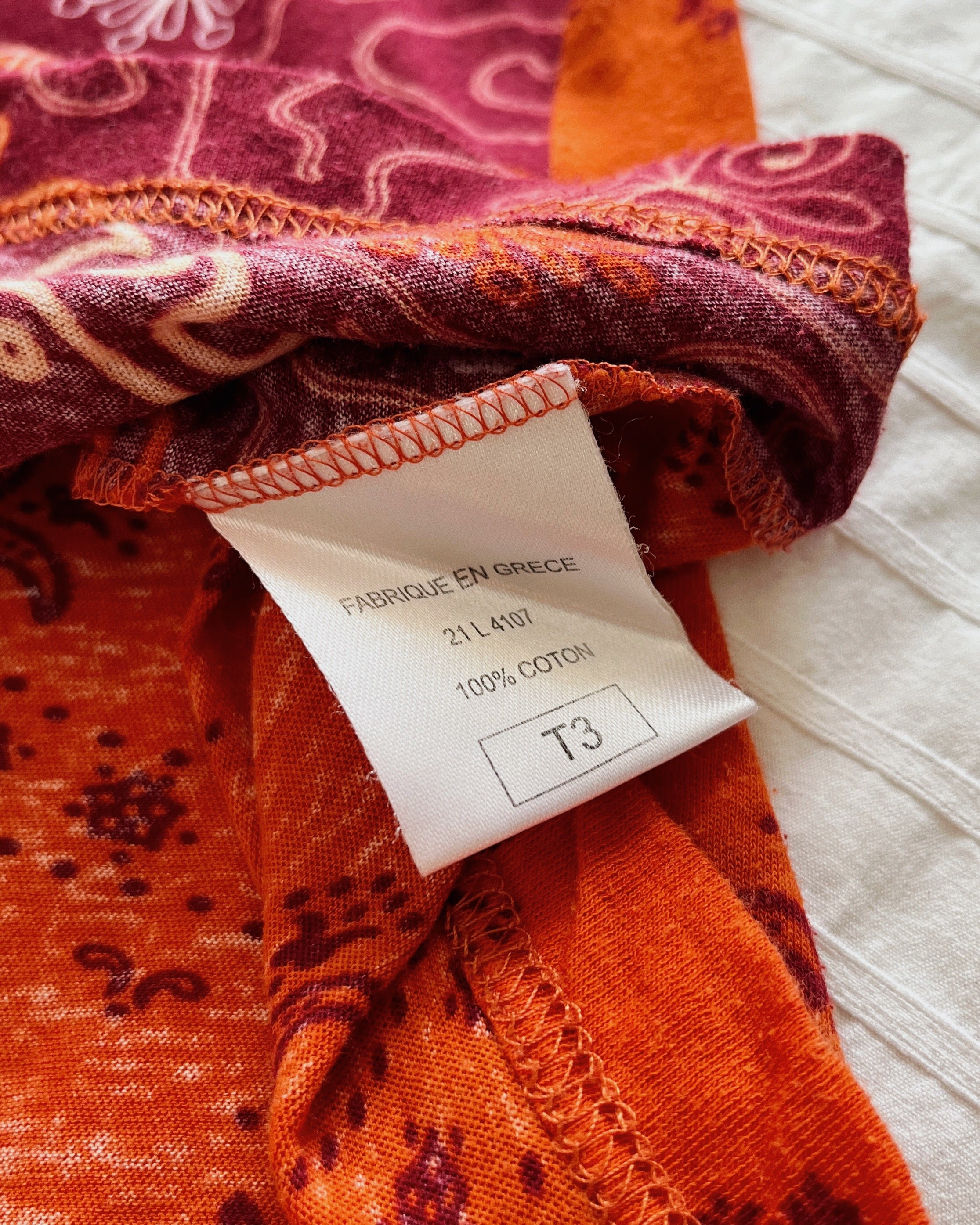 100% cotton vintage top (L)