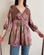 Puff sleeve blouse (M/L)