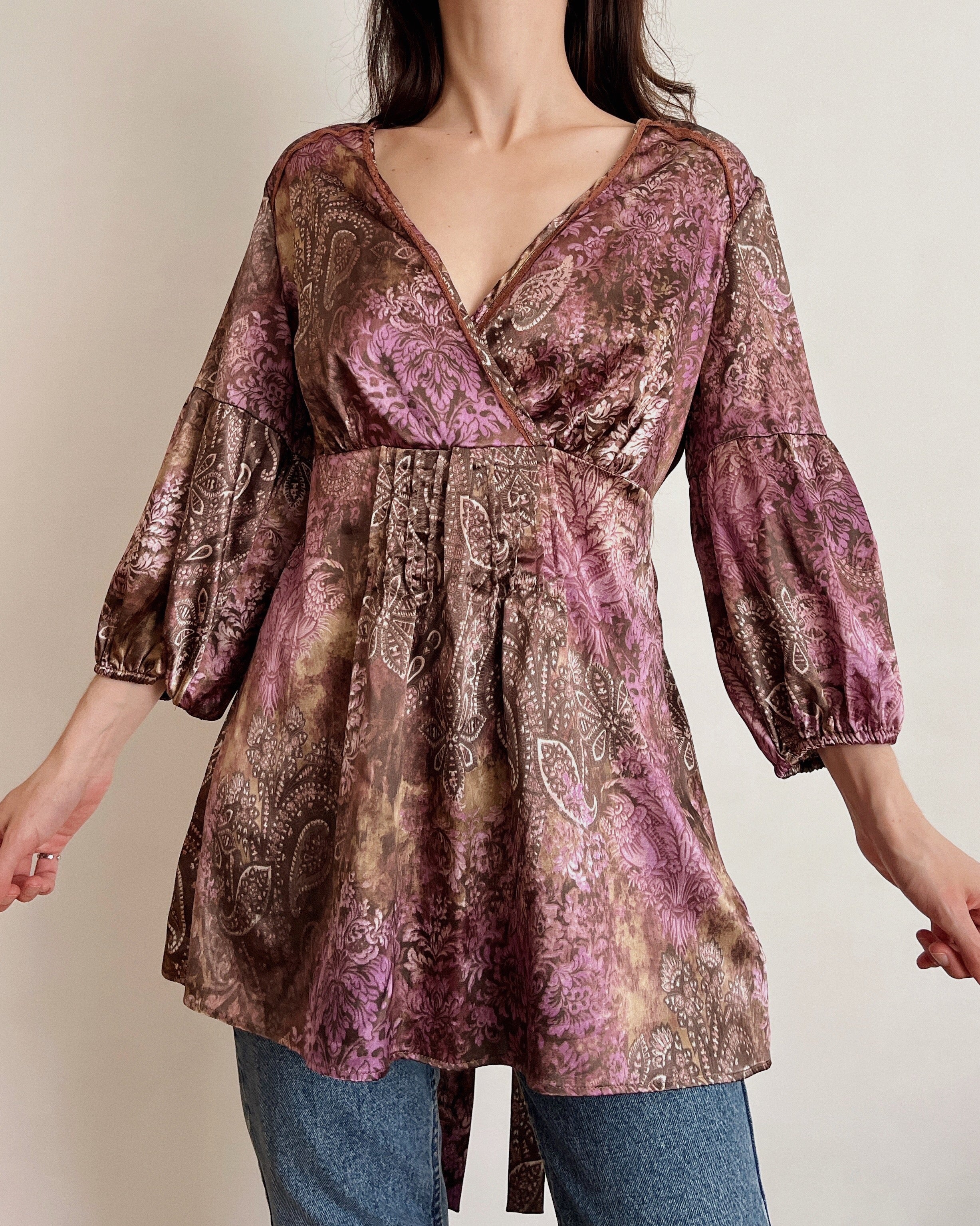 Puff sleeve blouse (M/L)