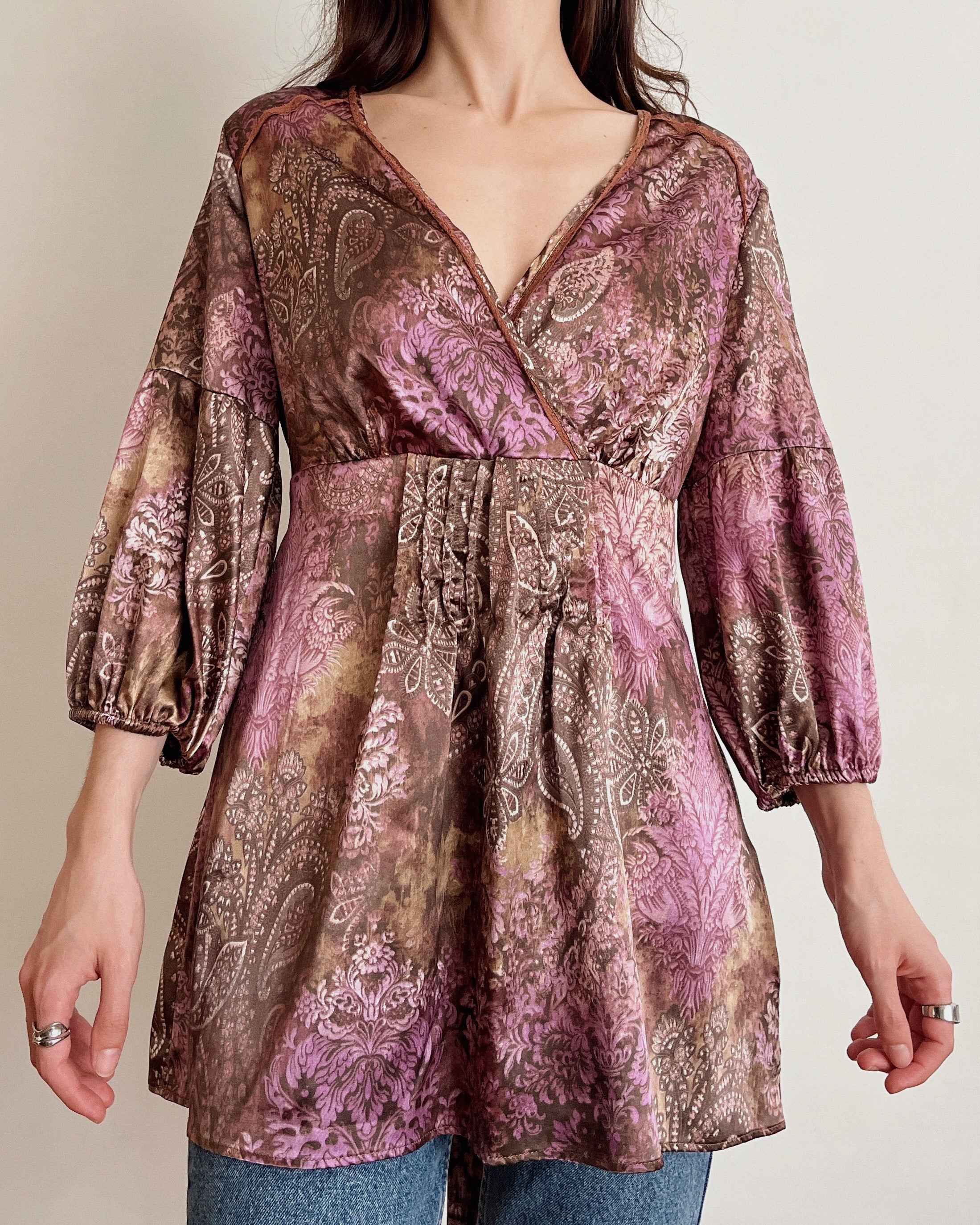 Puff sleeve blouse (M/L)