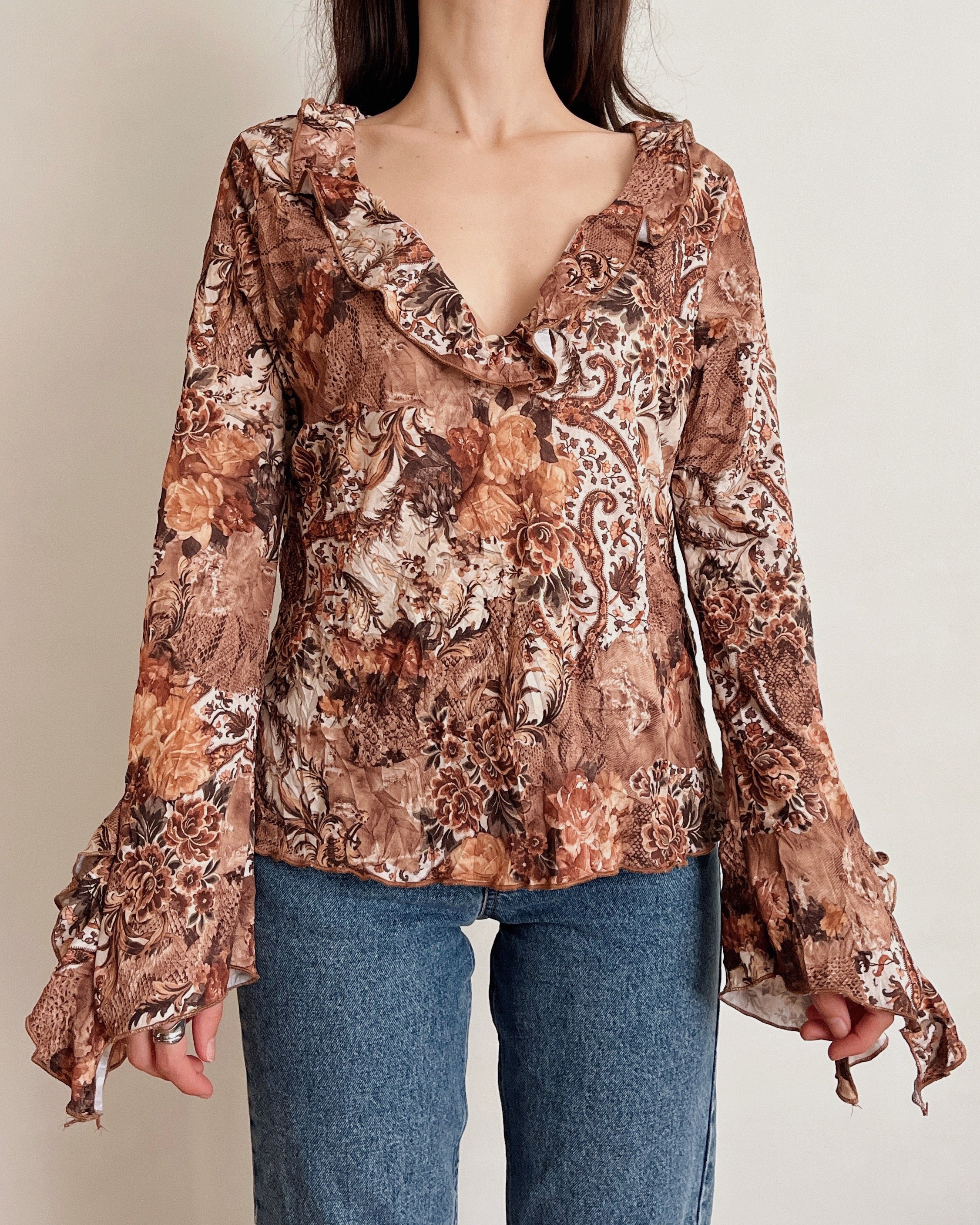 Fairy sleeve top (L/XL)
