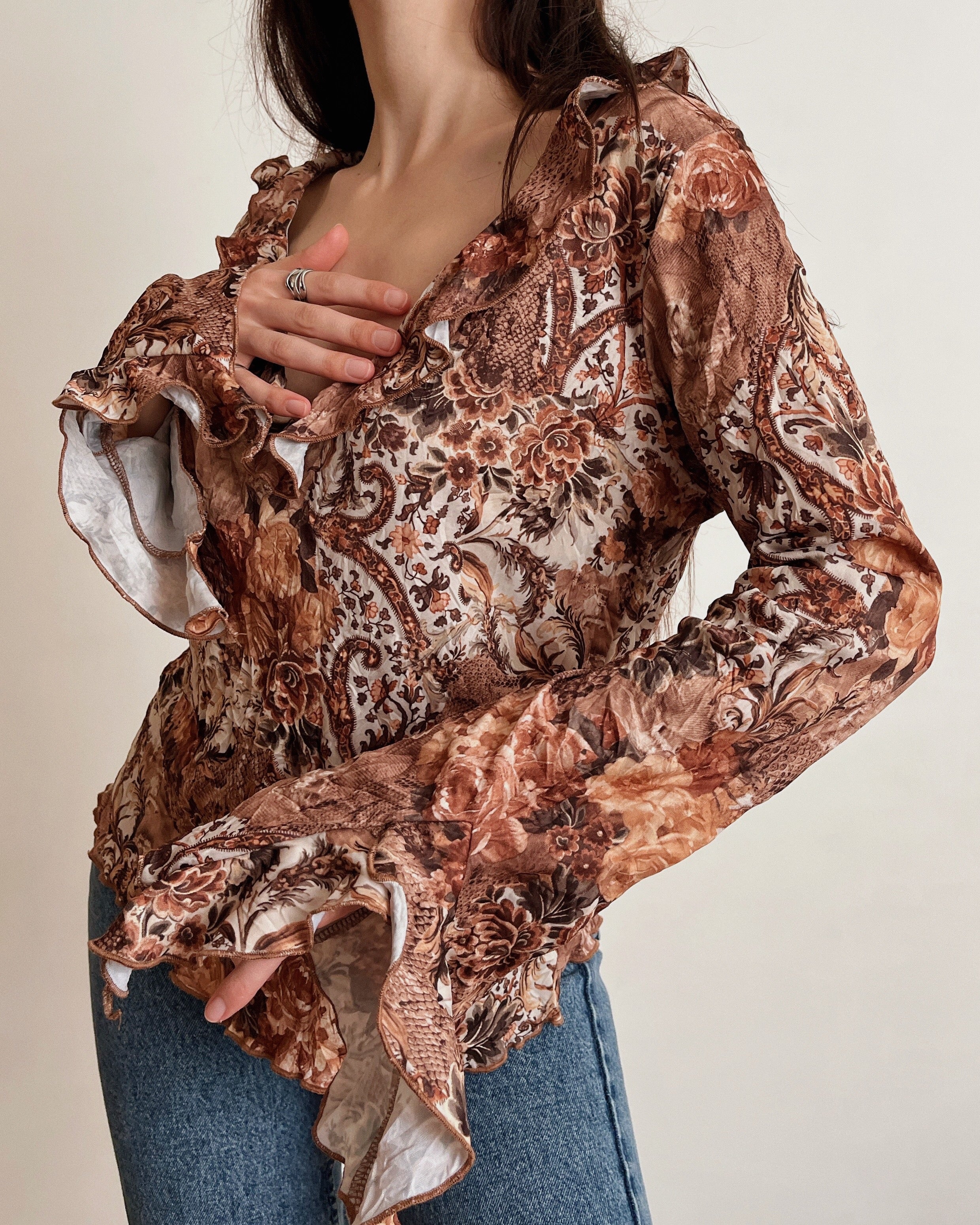 Fairy sleeve top (L/XL)