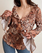 Fairy sleeve top (L/XL)