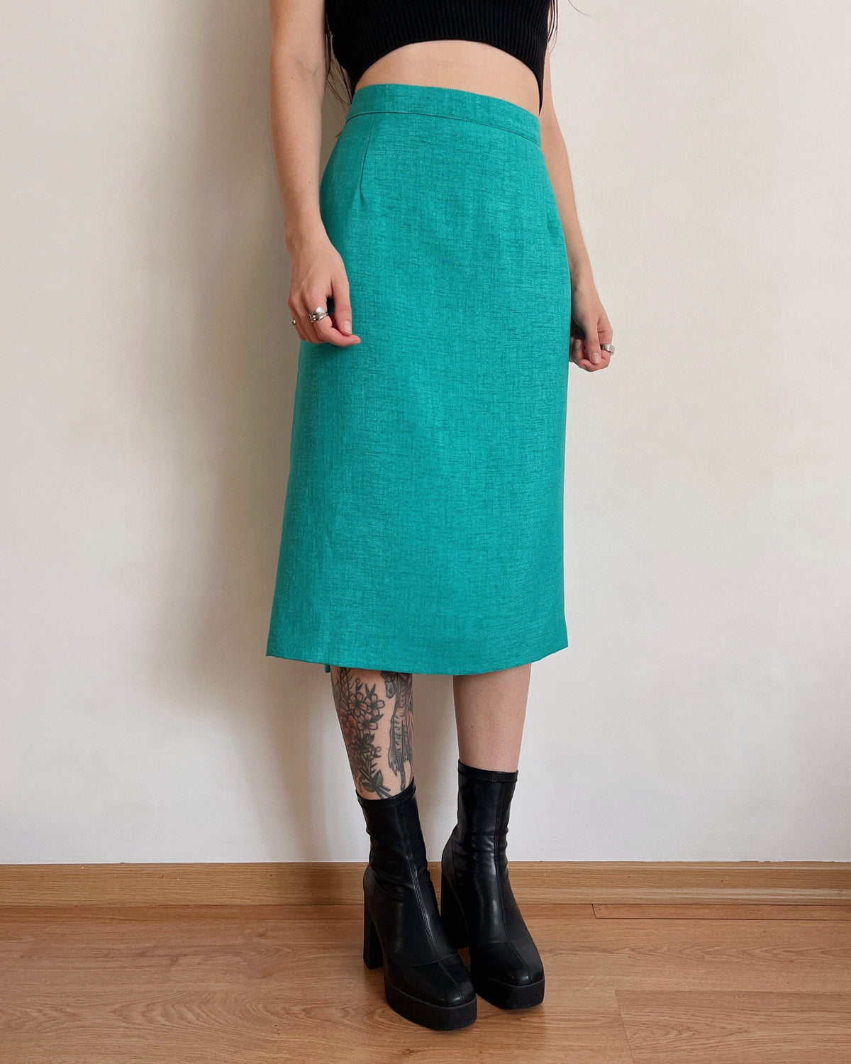 Vintage midi skirt (6XL/7XL)