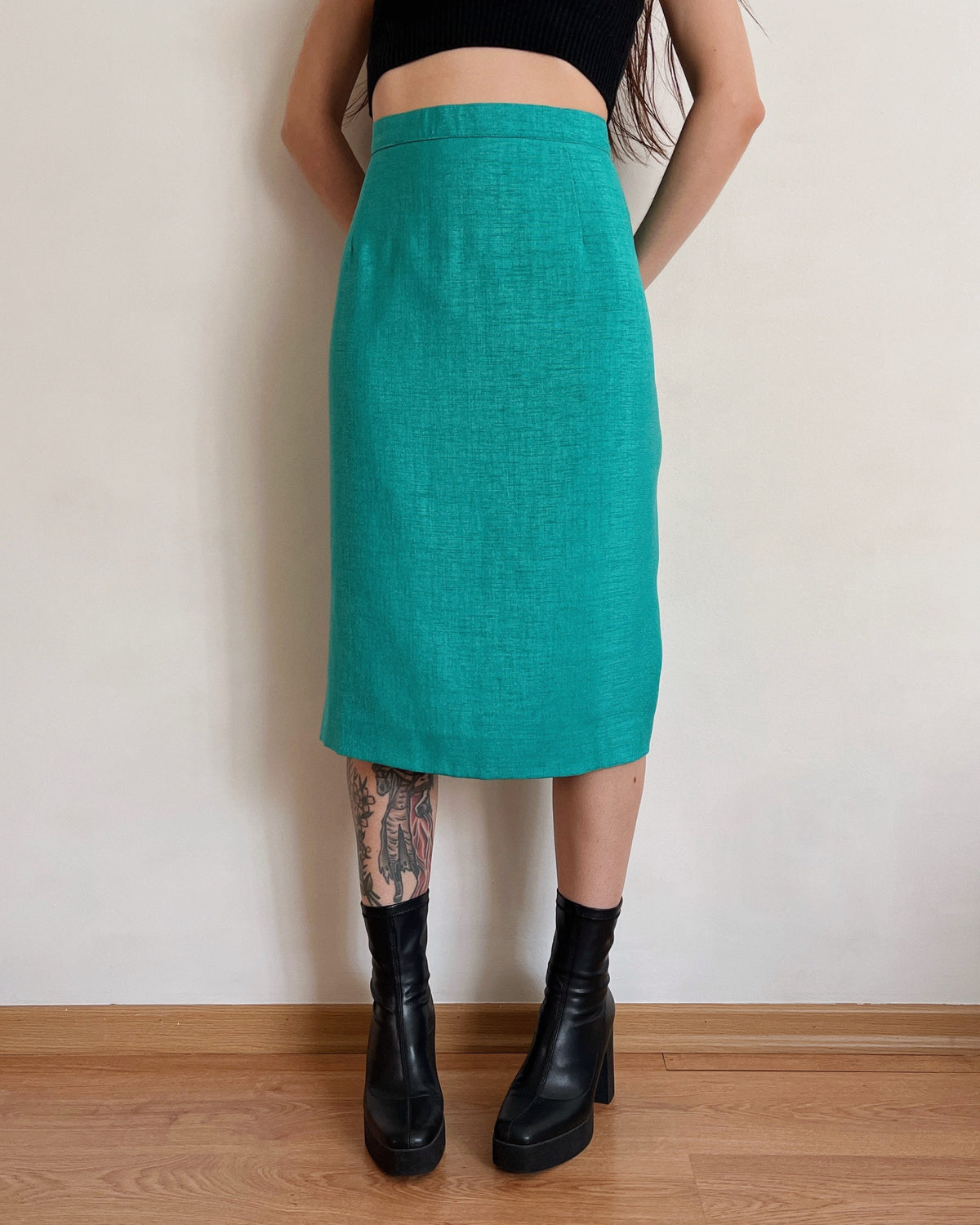 Vintage midi skirt (6XL/7XL)