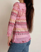 Vintage mesh top (S/M)