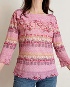 Vintage mesh top (S/M)