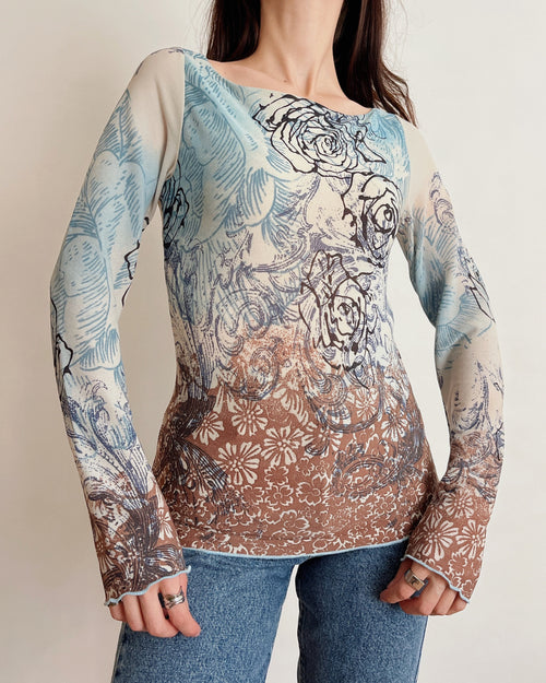 Vintage mesh top (XS)