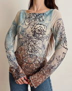 Vintage mesh top (XS)