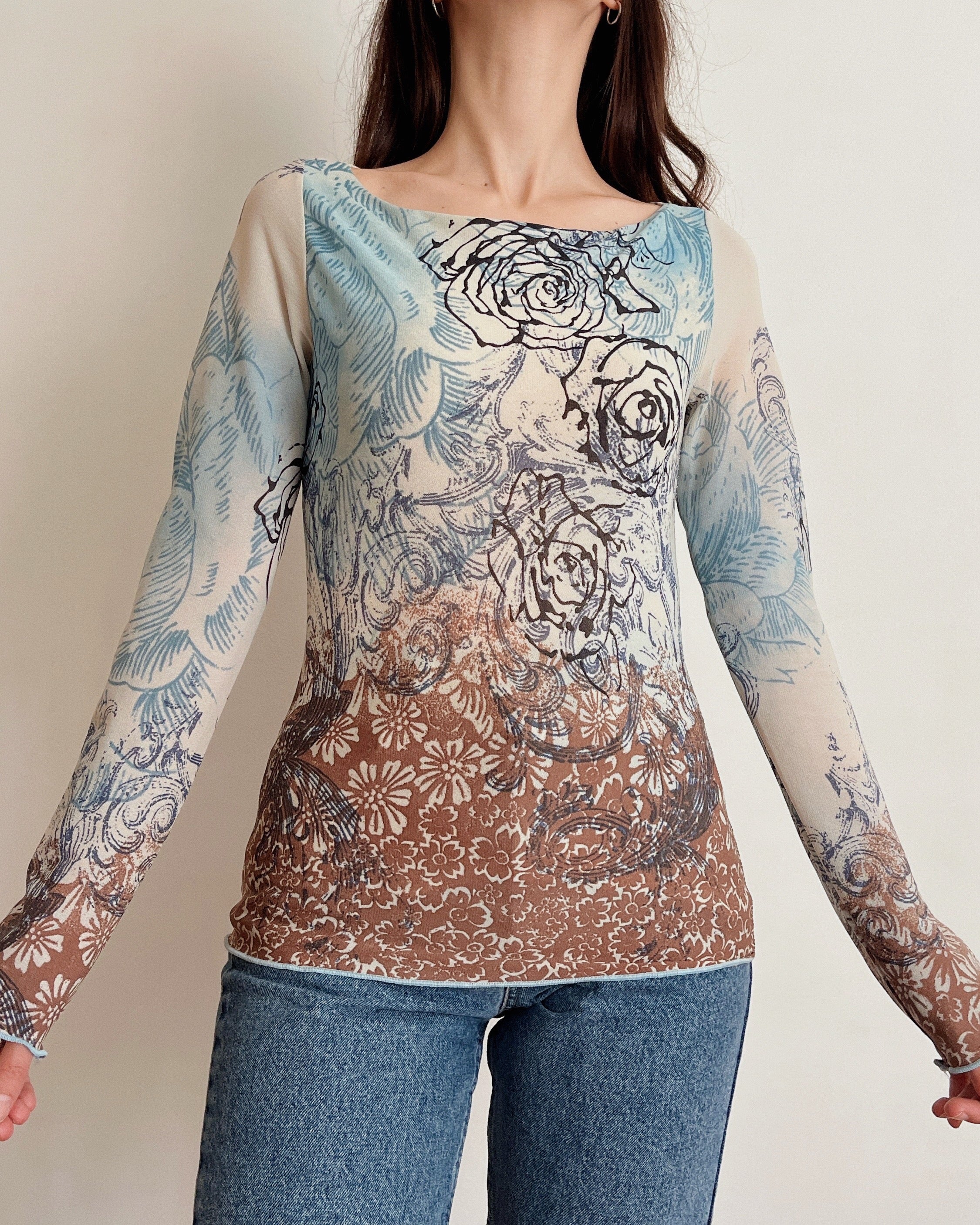 Vintage mesh top (XS)