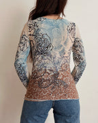 Vintage mesh top (XS)