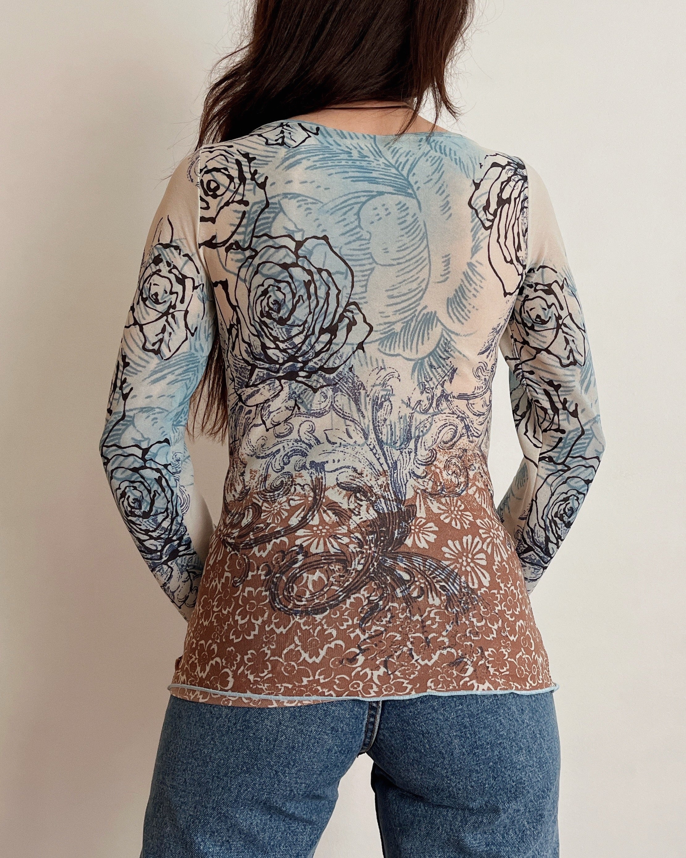 Vintage mesh top (XS)