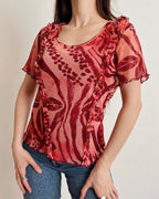 Vintage mesh top (XS-L)