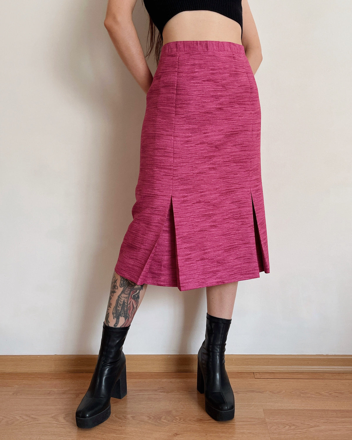 Vintage midi skirt (7XL/8XL)