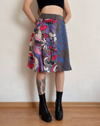 100% linen midi skirt (L)