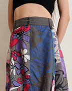 100% linen midi skirt (L)