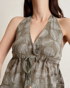 100% cotton halter top (M/L)