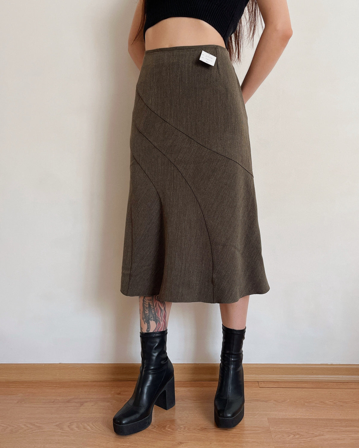 Vintage midi skirt (L/XL)