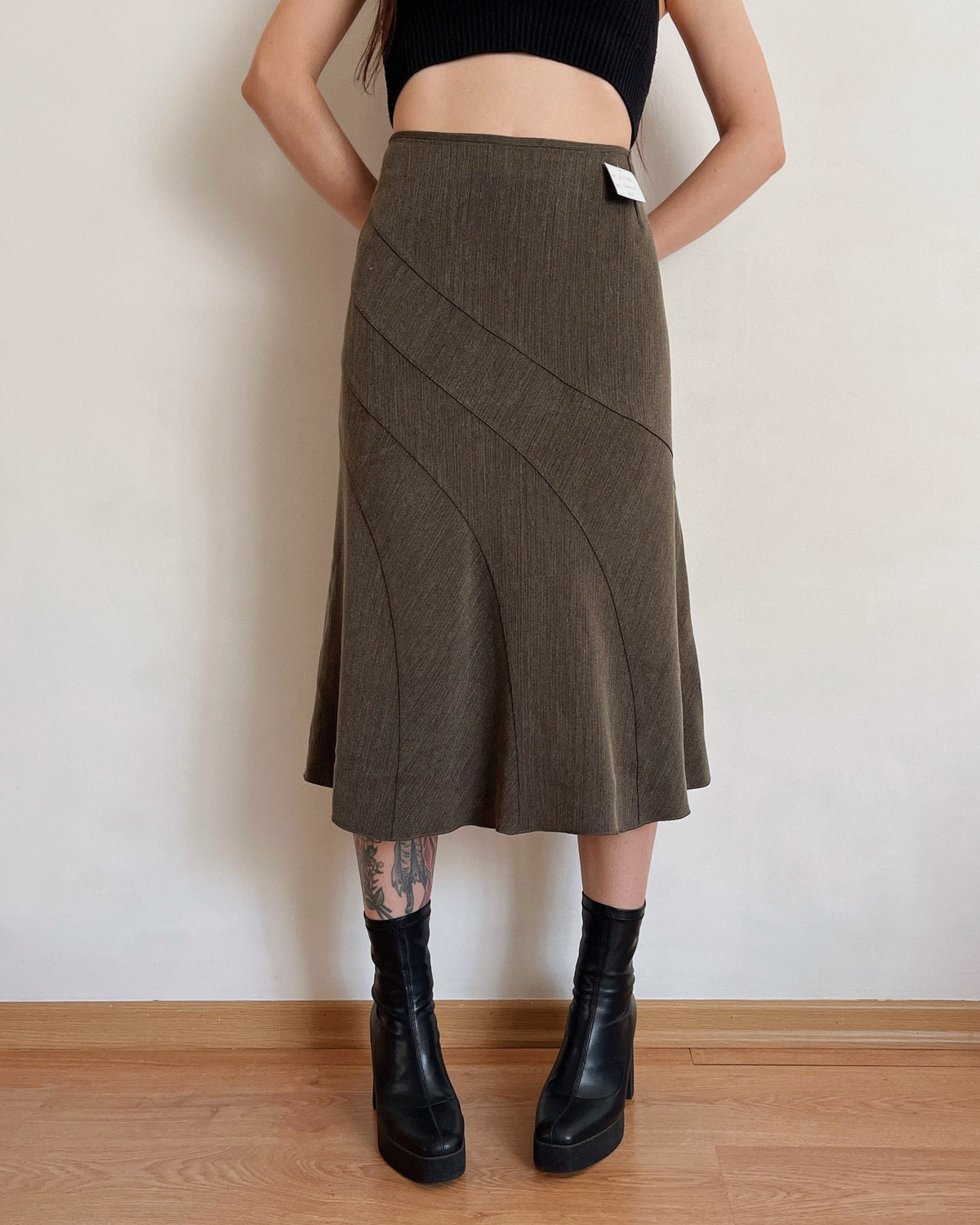 Vintage midi skirt (L/XL)
