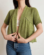 Green bolero (XS-M)