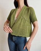 Green bolero (XS-M)