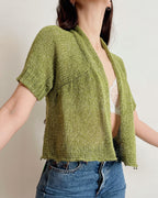Green bolero (XS-M)