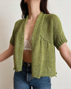 Green bolero (XS-M)