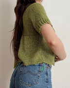 Green bolero (XS-M)