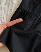 100% cotton tiered Benetton skirt (XS)
