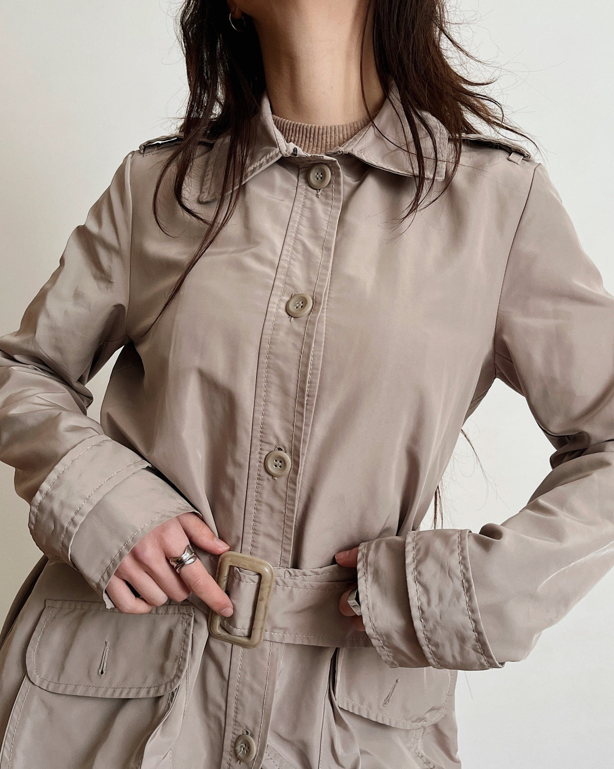 Benetton trench coat (XS/S)