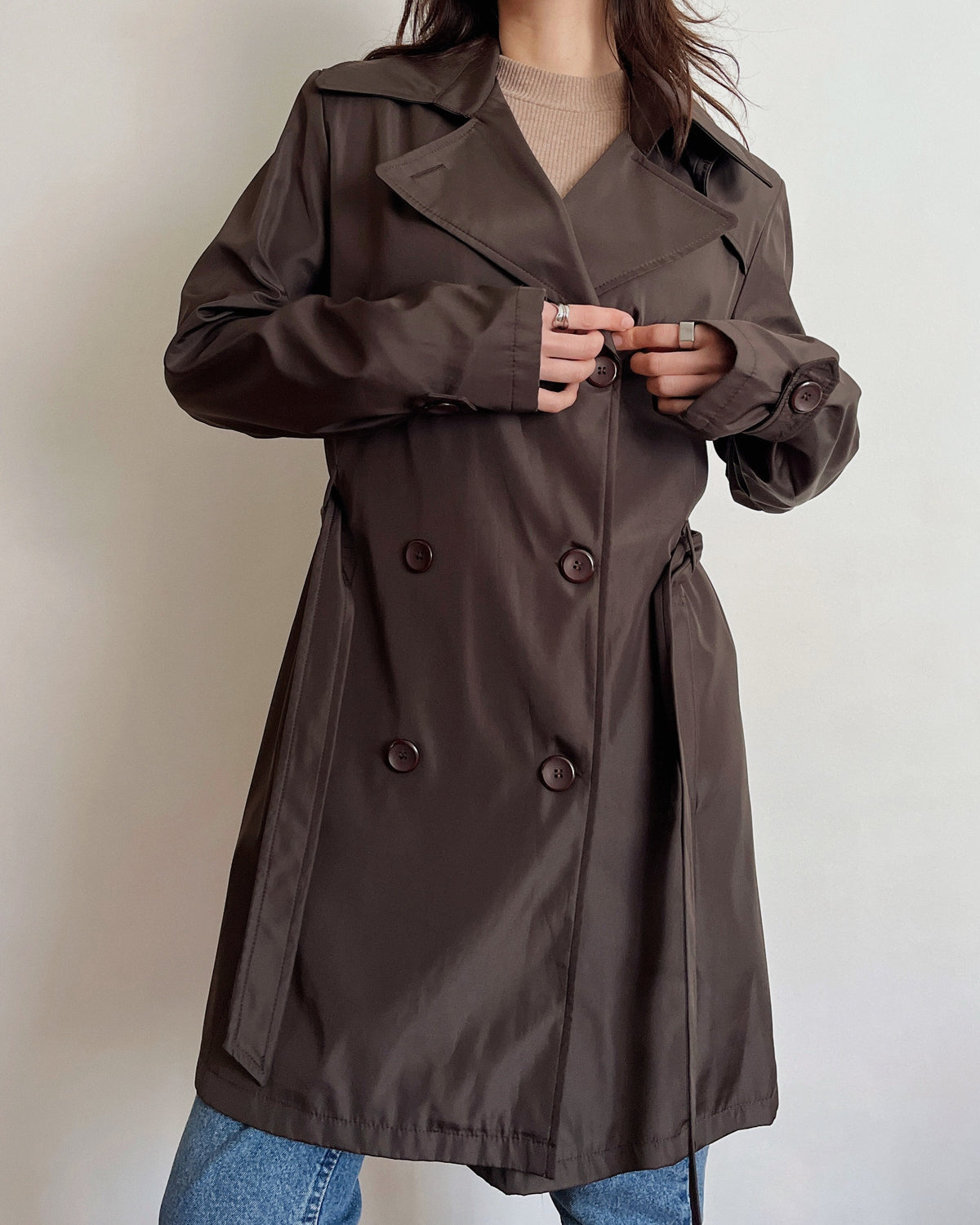 Ferrache trench coat (M/L)