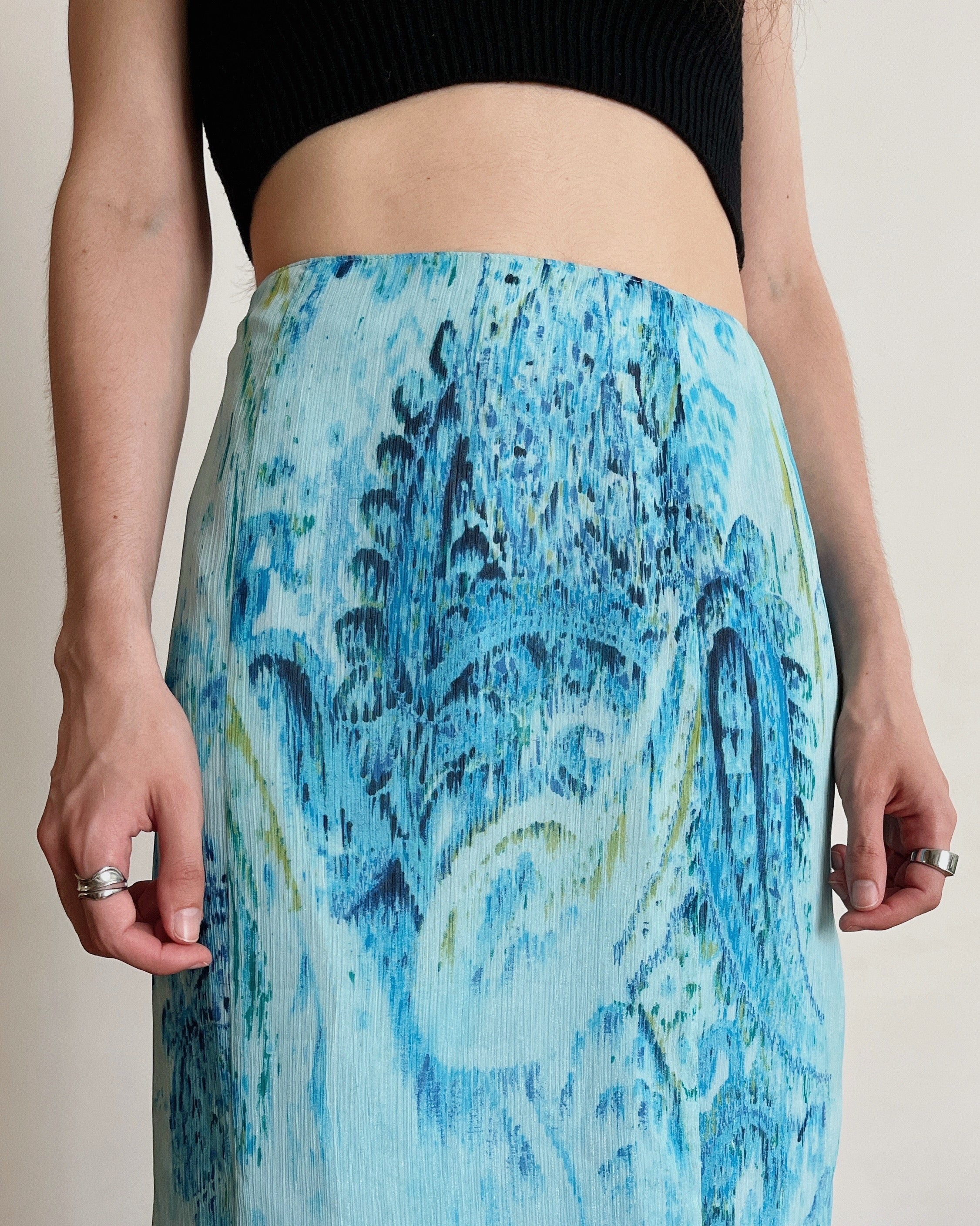Vintage midi skirt (M)