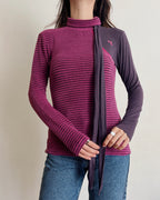 Asymmetric long sleeve top (S)