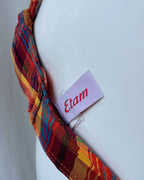 Vintage plaid bikini (2XS/XS)