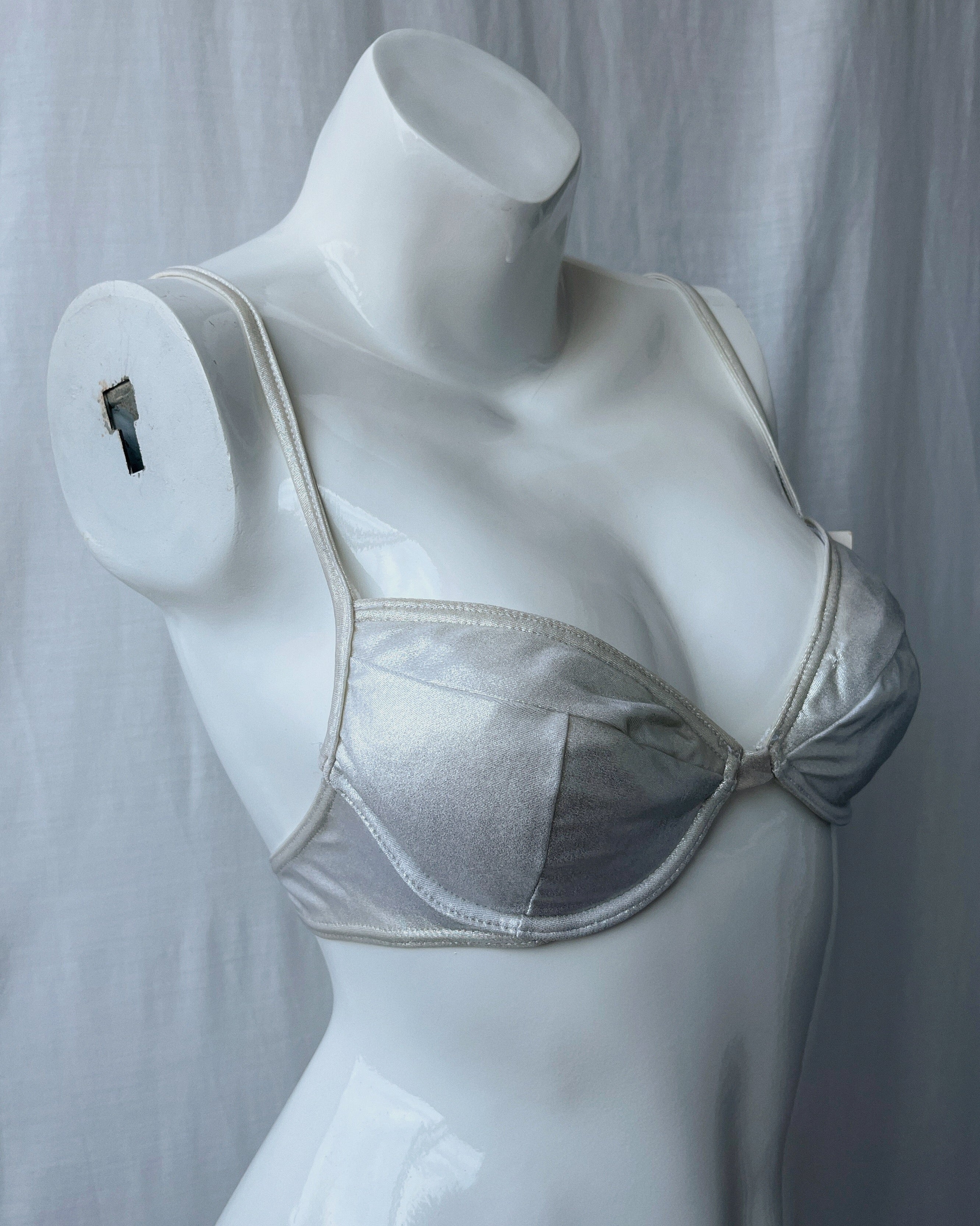 Deadstock silver bikini (XS)