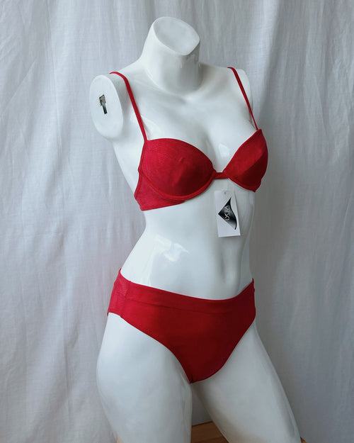 Deadstock red bikini (2XS-S)