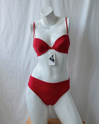 Deadstock red bikini (2XS-S)