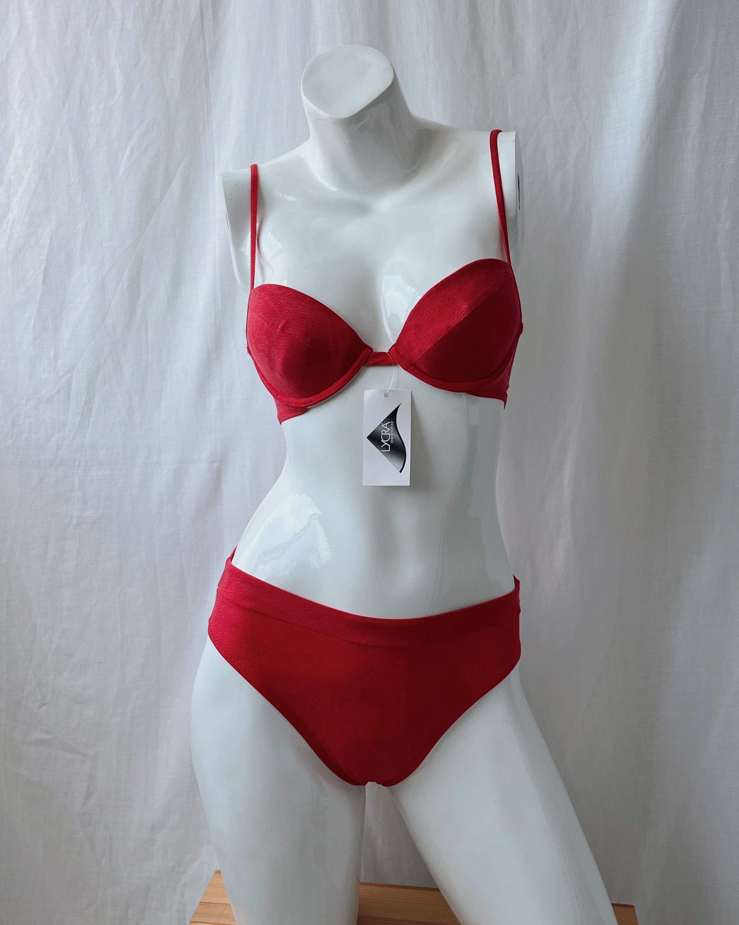 Deadstock red bikini (2XS-S)