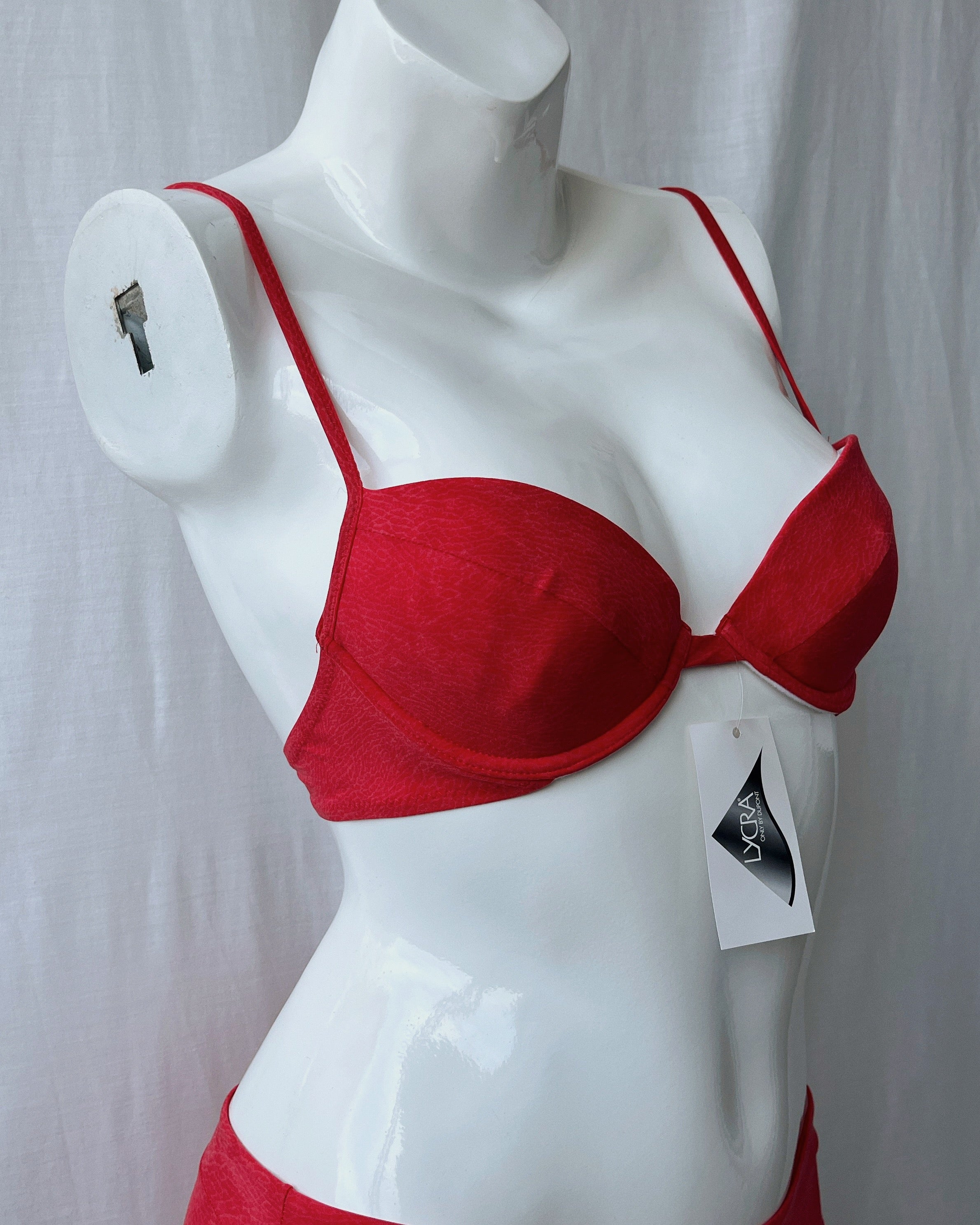 Deadstock red bikini (2XS-S)