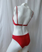 Deadstock red bikini (2XS-S)