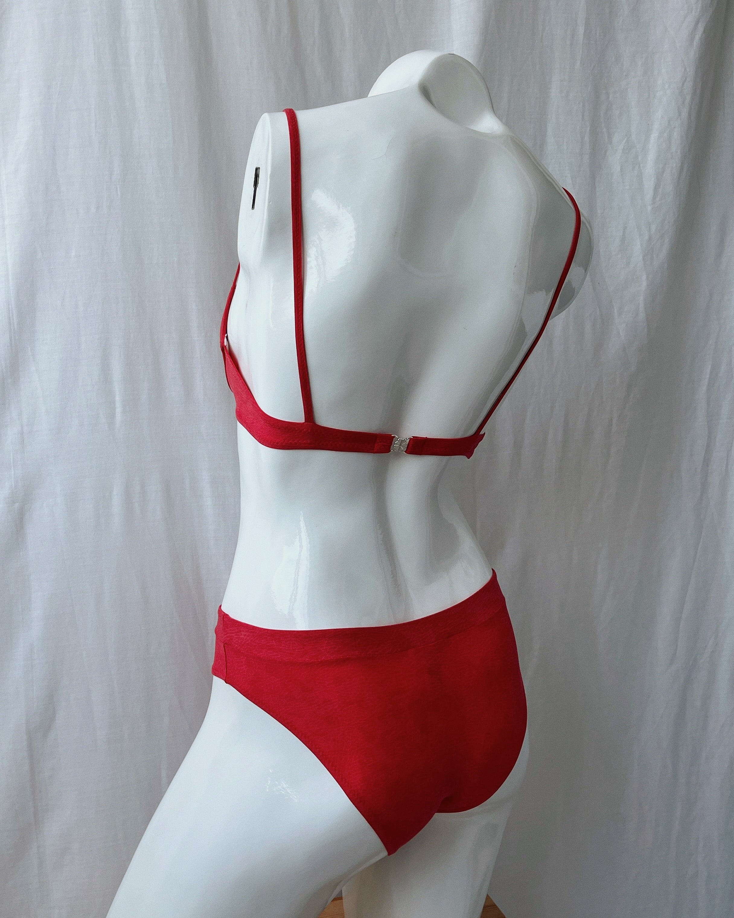 Deadstock red bikini (2XS-S)