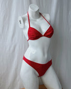 Deadstock red bikini (2XS/XS)