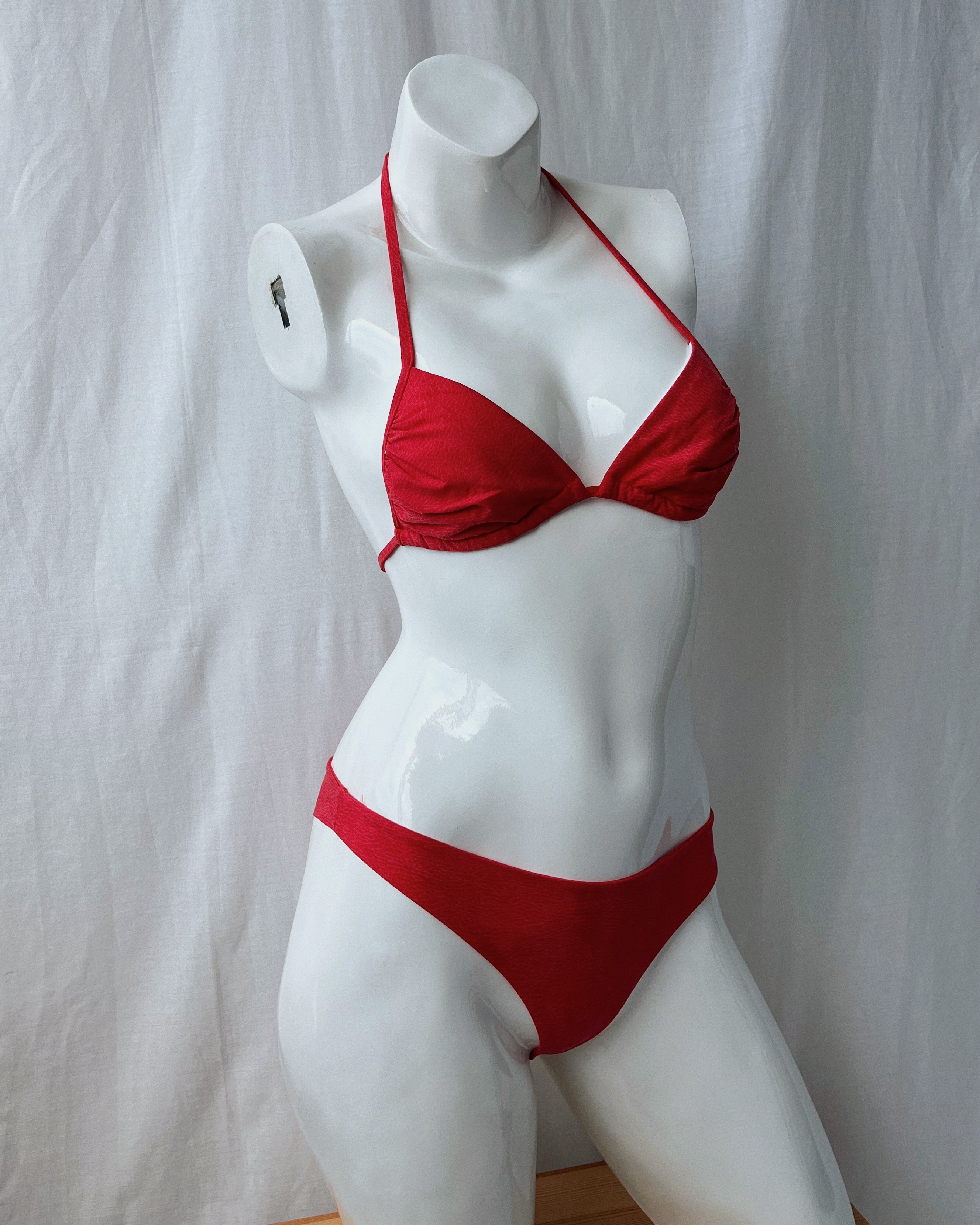 Deadstock red bikini (2XS/XS)