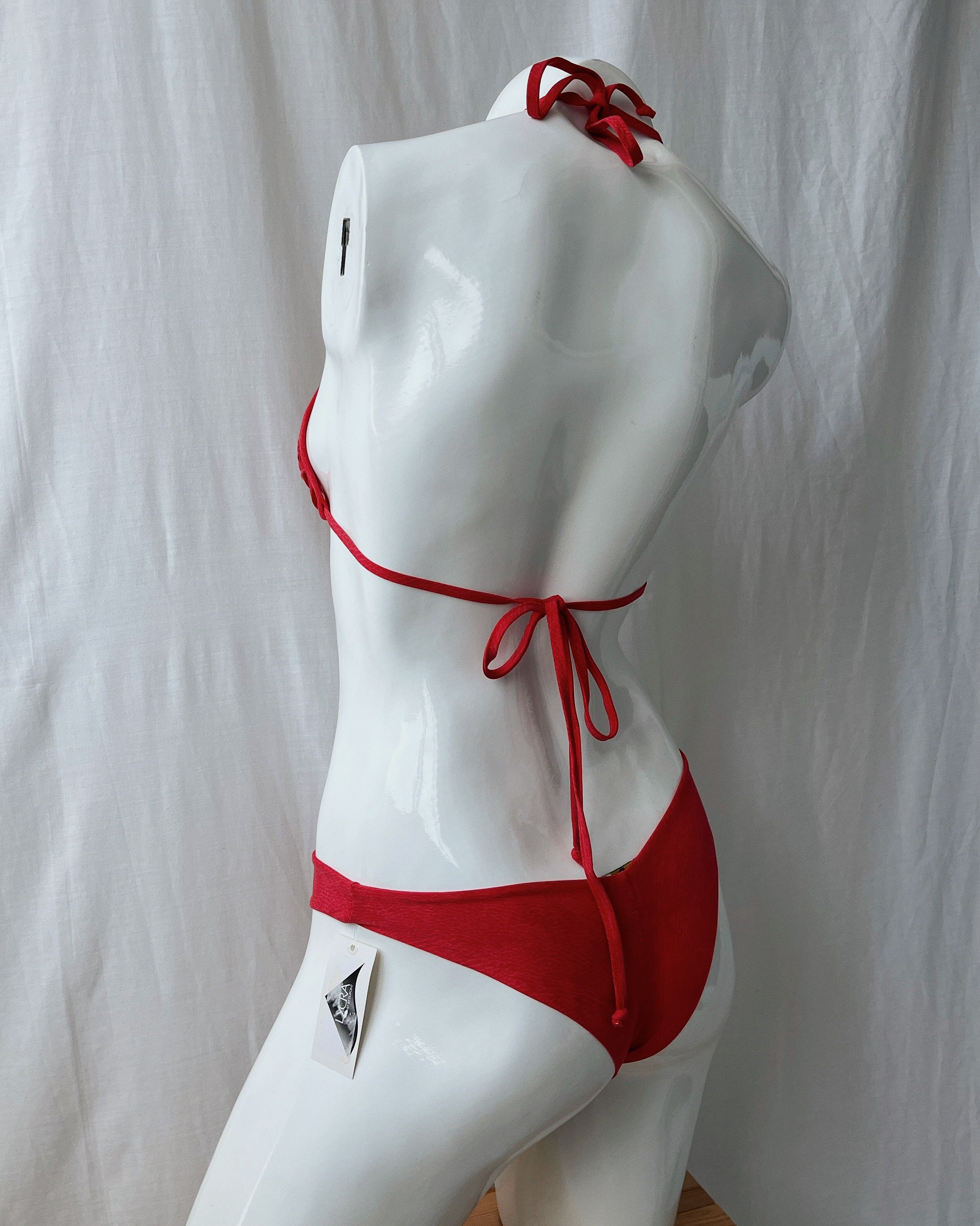 Deadstock red bikini (2XS/XS)