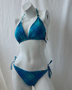 Plaid blue bikini (XS-XL)