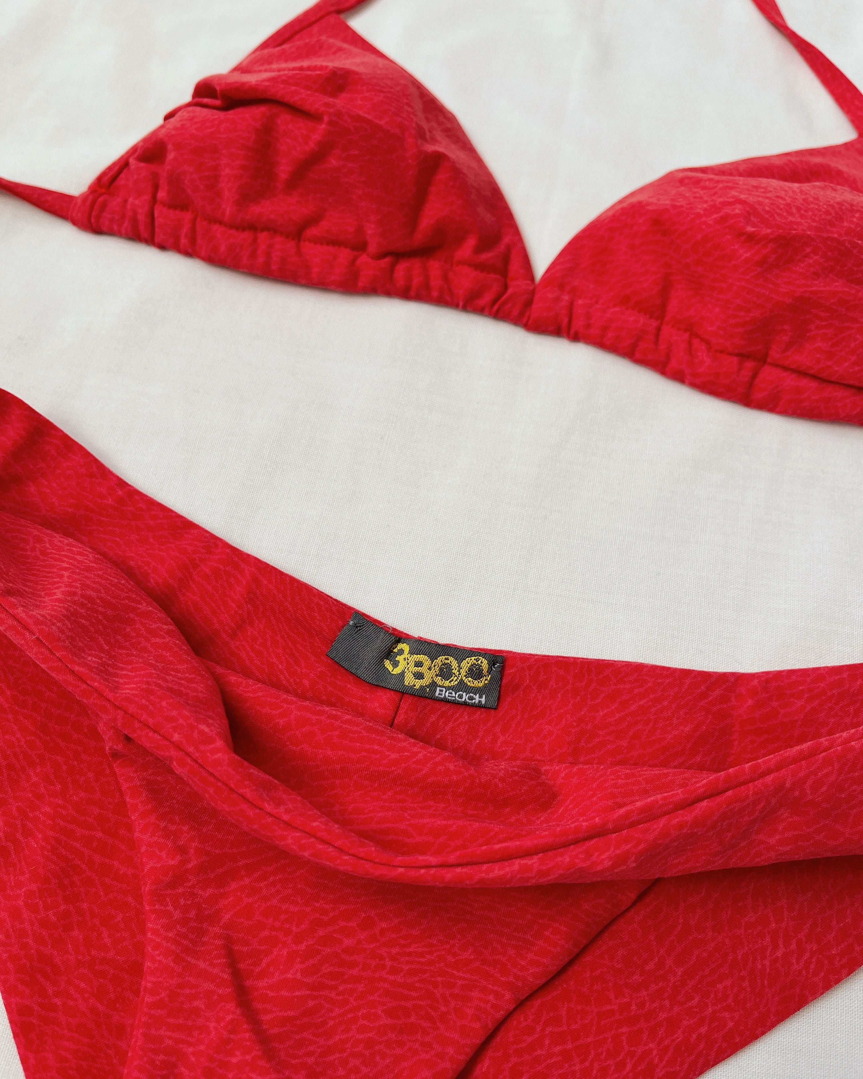 Deadstock red bikini (2XS/XS)