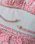 Deadstock pink leopard bikini (XS-M)