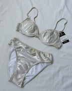Deadstock silver bikini (XS)