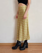 Satin finish maxi skirt (XS)