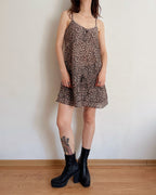 Cotton/Silk floral dress (M)